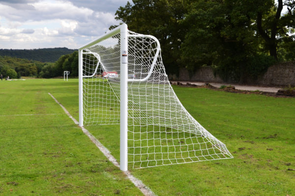 goalfix socketed mini soccer 9v9 goal