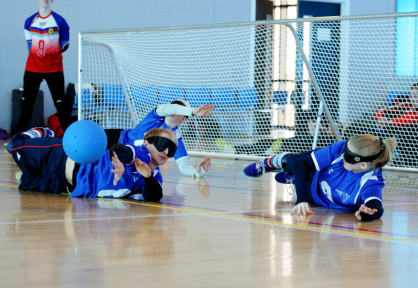 Goalfix lightweight goalball goal