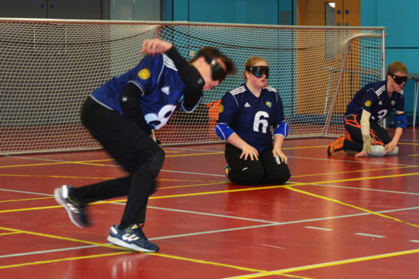 Goalfix lightweight goalball goal