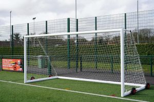 2x Free-standing 9-a-side Youth Goals