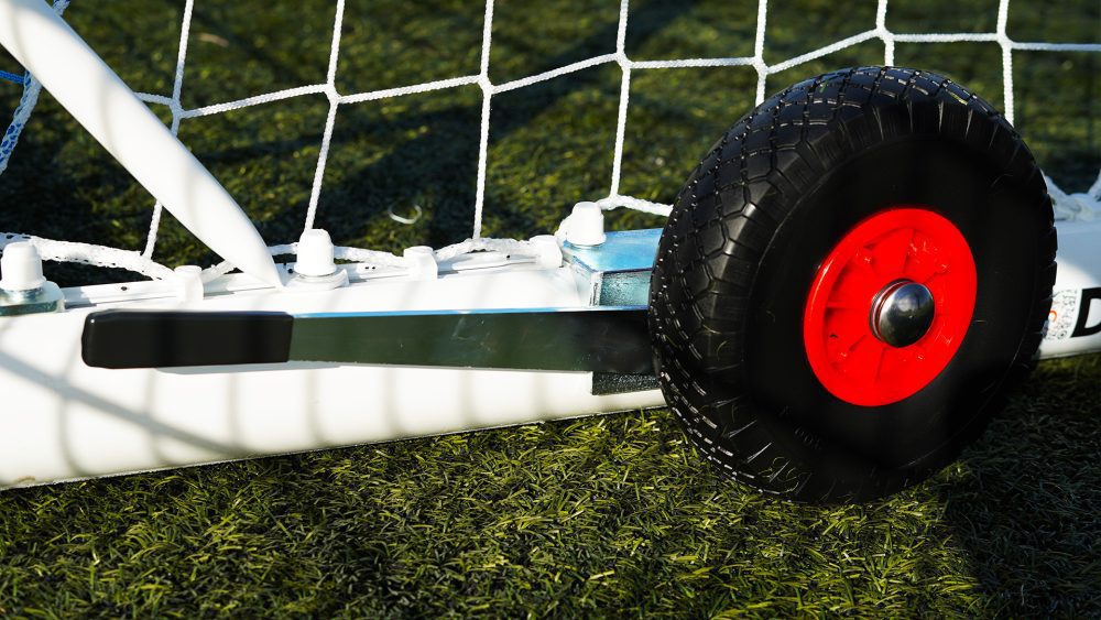 2x Free-standing 5-a-side Football Goals (16ft x 4ft) - Image 3