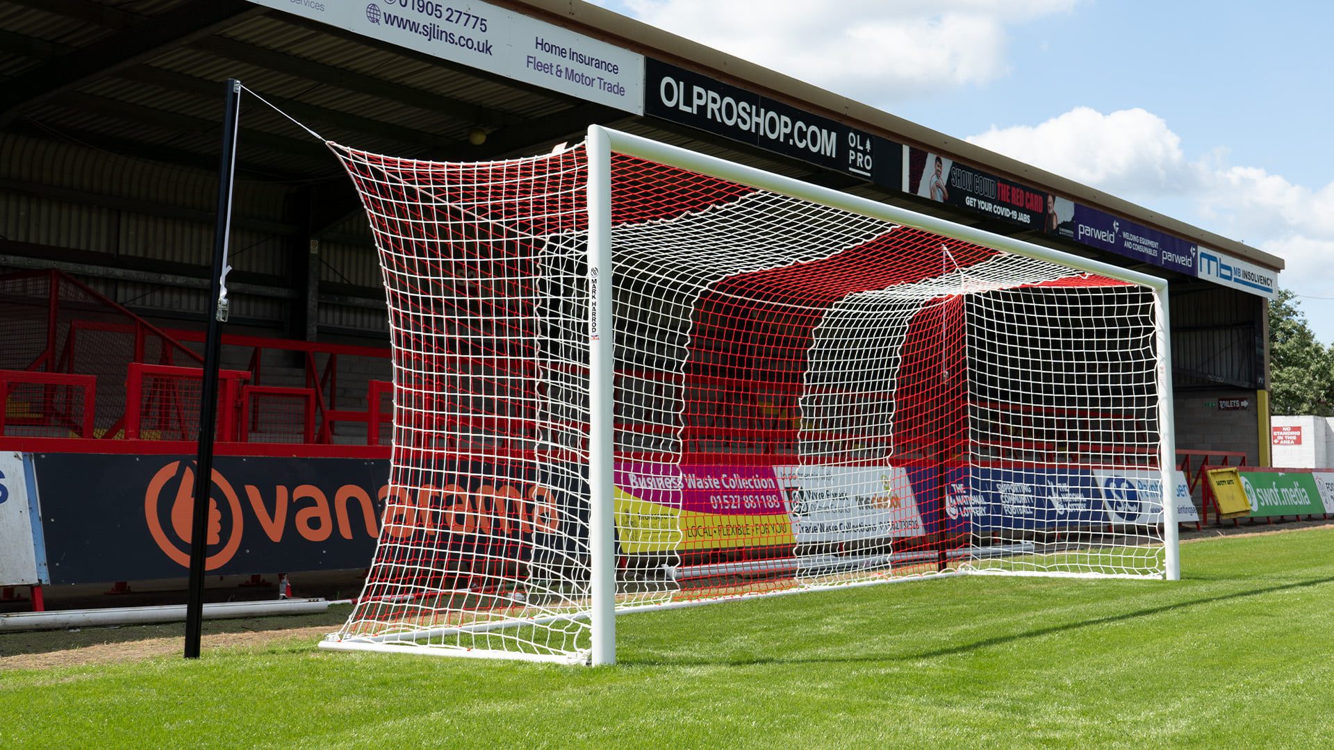 2x Stadium Box 11-a-side Full Size Goals - Image 2